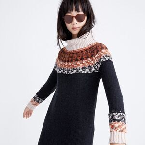 Madewell Sweater Dress Size XXL Thick Winter Ski Snow Cozy Fall